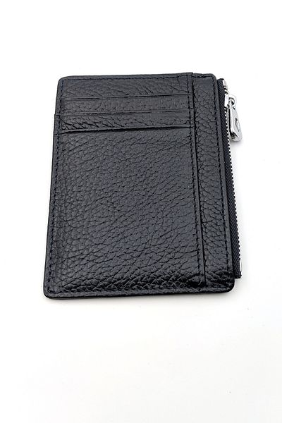 OEM Wallet for cards and ID, Leather, Black