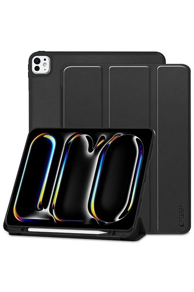 Apple High-Protection Case for iPad Pro 13 (2024), SC PEN, Grip Pro, M73, Intense Dark