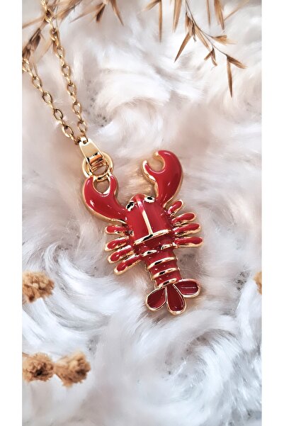 Serenity قلادة من الفولاذ على شكل مأكولات البحر