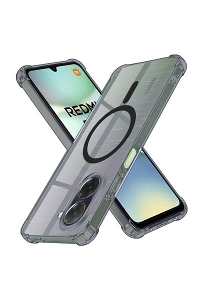 Xiaomi Protective Case for Redmi A5 4G, Thermoresistant Plastic, Smoke Intense Dark