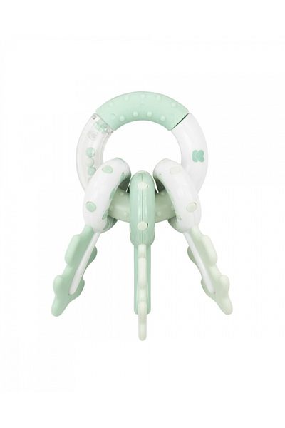 Kikka Boo Rattle Keys Mint Teething Toy