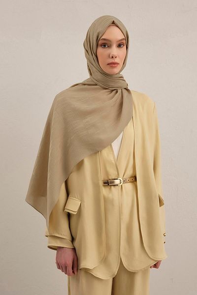 Armine Lyocell Shawl - 3 - Beige 64