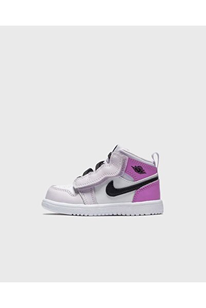 Nike Air Jordan (TD) Air Jordan 1 Mid /Lastikli Cirtlı Bebek Ayakkabısı (Blue Sport )