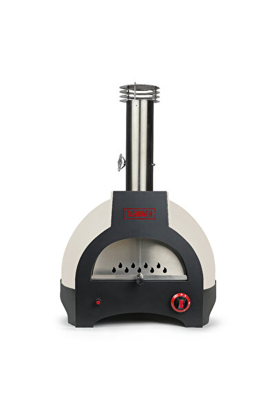 Tashoven Hybrid 50 Gazlı ve Odun Ateşli Taş Fırın - Bej - Pizza, Pide, Lahmacun, Ekmek, Güveç Taşfırını