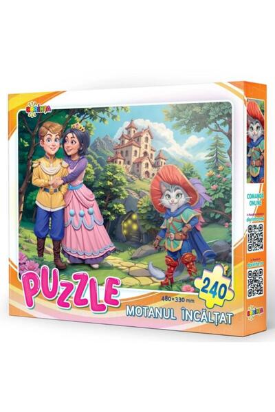 Dorinta Puzzle 240 pieces. Puss in Boots