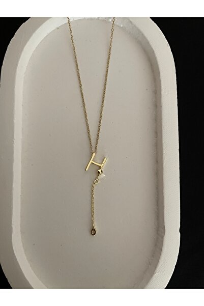 Luna Uzak Şehir Alya Harf Kolye H harfi