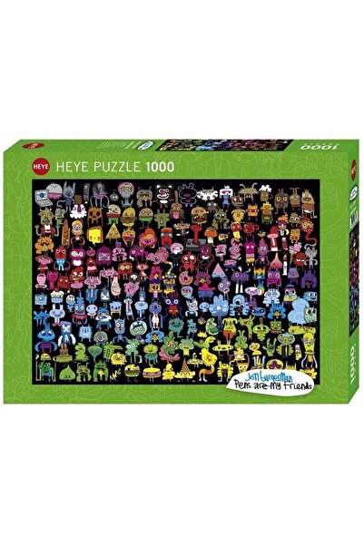 Heye Puzzle 1000 piese Doodle Rainbow