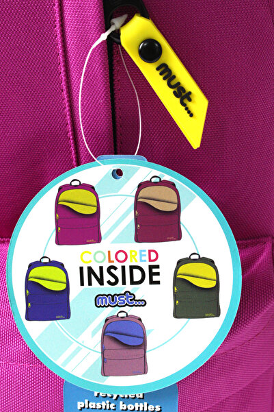 MUST 584950 Fuchsia Primary School Backpack-Fuchsia