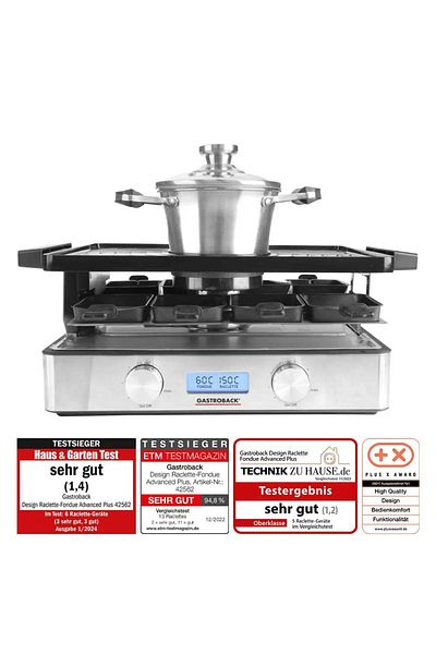 GASTROBACK Raclette-Fondue Advanced Plus 937