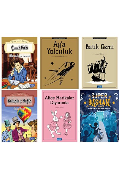 Genç Timaş Süper Başkan Zamanı Durduran Saat Ortaokul 6 Kitap Set