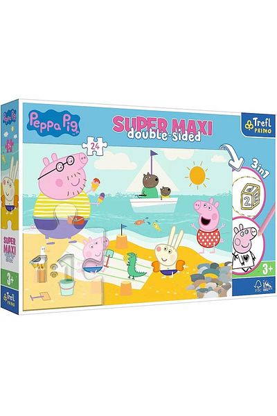 Trefl Puzzle Primo 24 Super Maxi - Peppa Pig