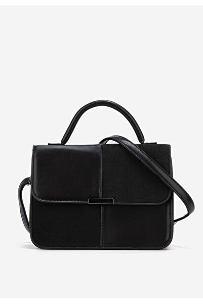 B T Shoes Černá kancelářská kabelka Miriana