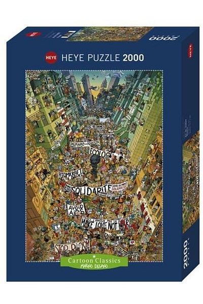 Heye Puzzle 2000 pieces Protest!