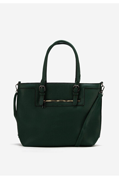 B T Shoes Zelené kabelka do ruky Kiersten