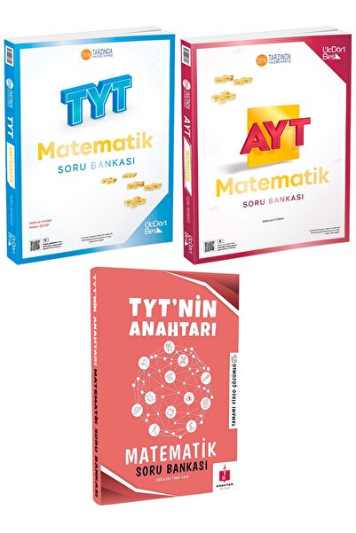 Anahtar Kitap 2026 Anahtar Kitap TYT Matematik Soru Bankası ve 345 TYT AYT Ma...
