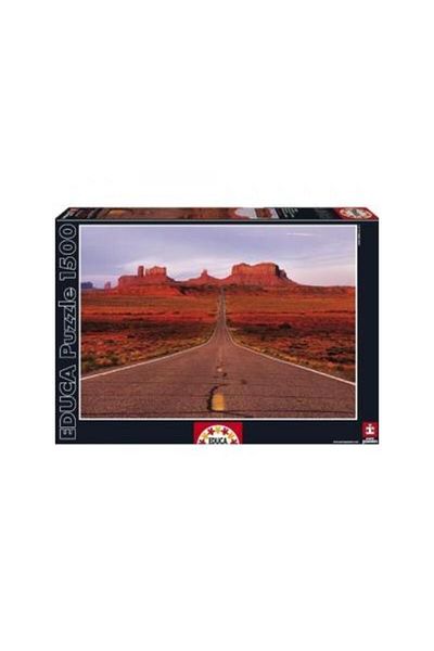 EDUCA Puzzle Monument Valley Road 1500 Piese