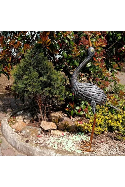 Artool Zahradní dekorace, kov, jeřáb, 18 x 43 x 94 cm