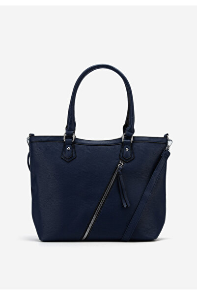 B T Shoes Tmavě modré kancelářská kabelka Adepa V2