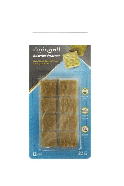 Royal Falcon مثبت خلفي لاصق مربع 22 × 22 مم