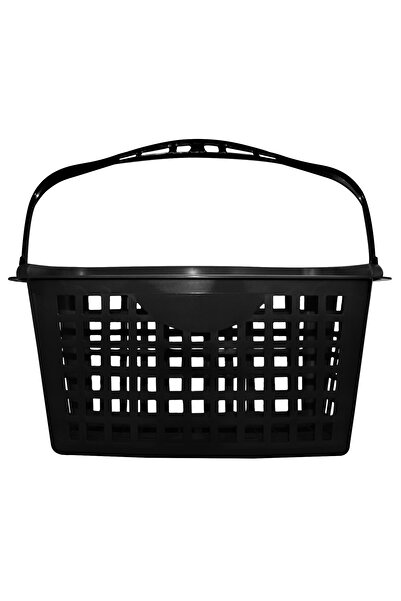 BRIO Alışveriş Plastik Market Sepeti 28 Lt Siyah