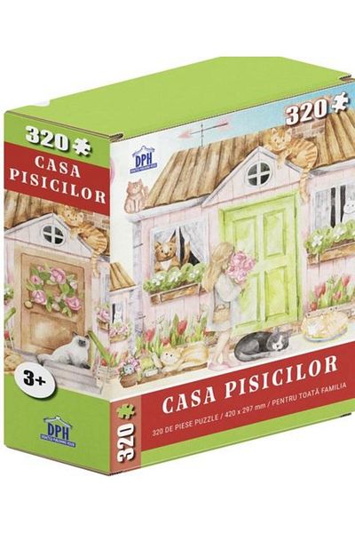Didactica Publishing House Cat's House. Puzzle 320 pieces