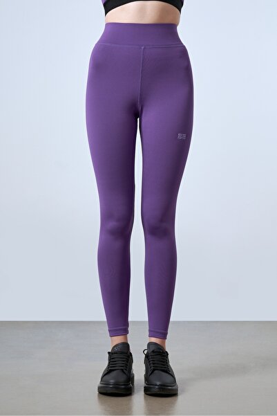 SPORTEMPT ST Logo висока талия чорапогащи - лилави