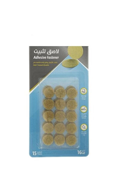 Royal Falcon مثبت خلفي لاصق من ستيكي دوتس، دائري، 16 مم