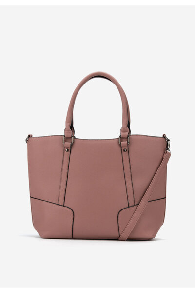 B T Shoes Ružové kancelářská kabelka Rosette
