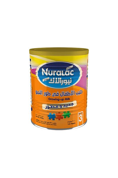 NURALAC Nuralac Growing-up Milk Stage 3 for children aged 1-3 years, 400g