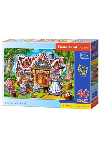 Castorland Puzzle 40 pieces MAXI Hansel and Gretel