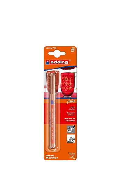 Edding 780 Paint Marker 0.8mm Round Tip Rose Gold