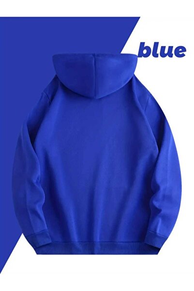 caddekombin Всичко расте Принтирана суитшърт с качулка и джобове, подплатена с вълна Saks