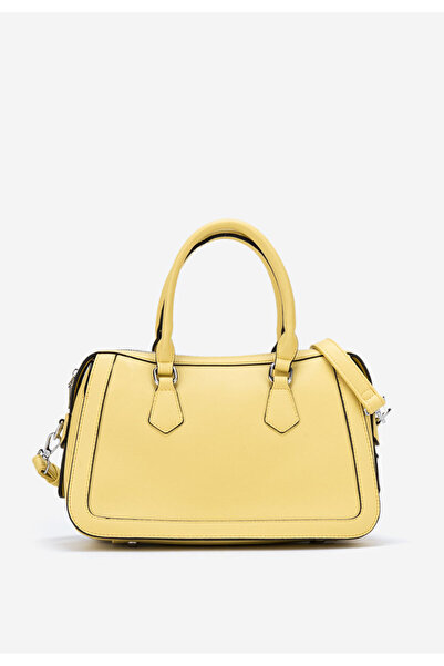 B T Shoes Žlutá rukojeť kabelky Mirelia