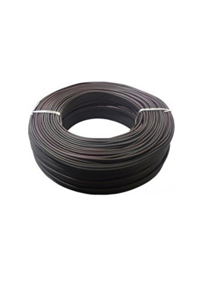 Ünal 2x0.75 SİYAH YASSI KORDON 10 METRE BAKIR KABLO