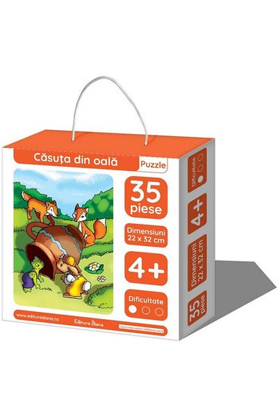 Diana Pot house. Educational puzzle 35 pieces, 4+