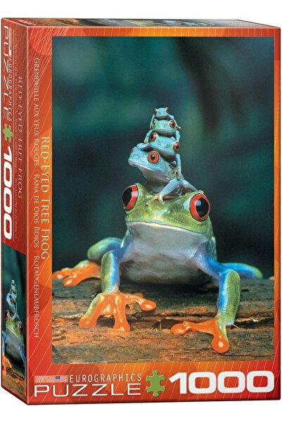 Eurographics Puzzle Red-Eyed Tree Frog, 1000 piese (6000-3004)