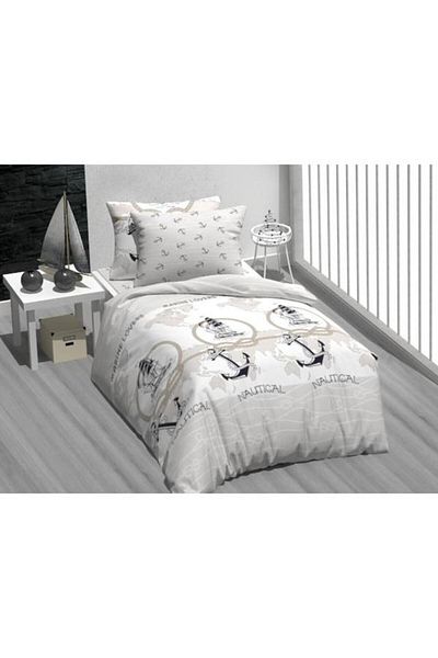 Sens Moi Single Duvet Cover Set – 160X220 cm Duvet Cover, 160X240 cm Sheet, 1 Pillowcase