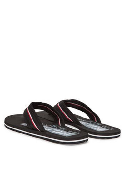 Tommy Hilfiger Men's Flip-Flops FM0FM05436 Black