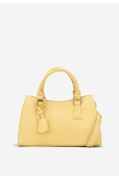B T Shoes Žlutá rukojeť kabelky Tahlia
