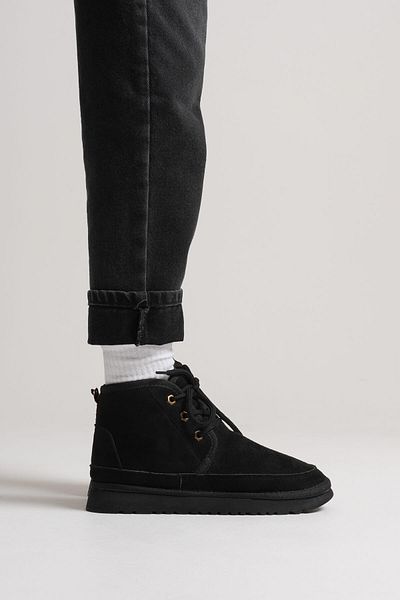 Zerenyus Daria Premium Women's Winter Black Fur Lined Boots