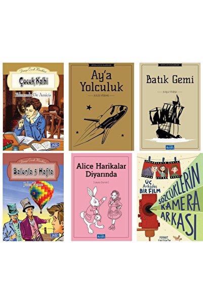Genç Timaş Sözcüklerin Kamera Arkası Üç Arkadaş Bir Ortaokul 6 Kitap Set