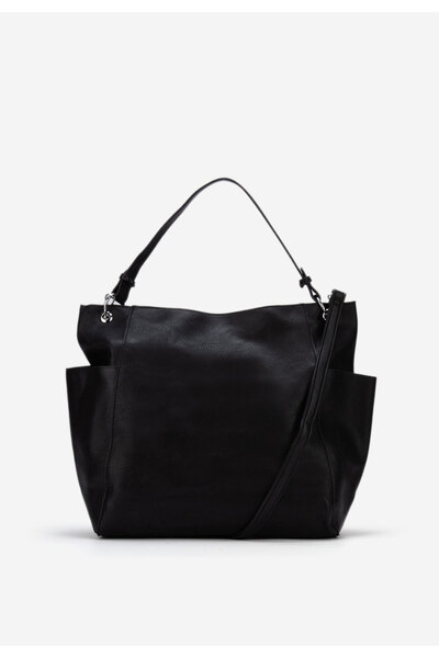 B T Shoes Černá rukojeť kabelky Zarima