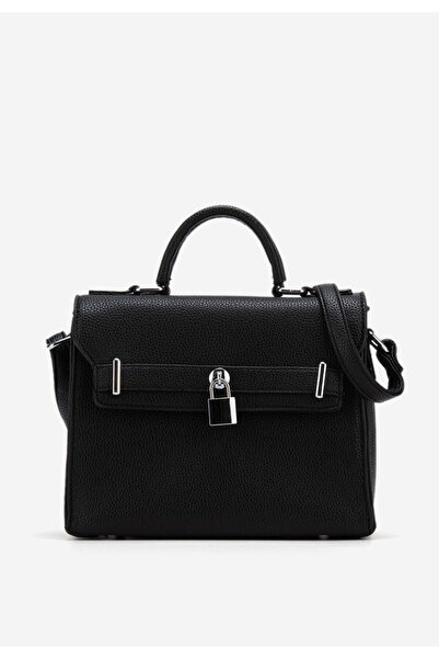 B T Shoes Černá ramenní kabelka Didona