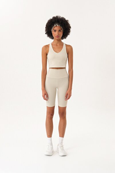 SPORTEMPT Sa skrivenim džepom Visok struk Ženske biciklističke helanke sa boč...