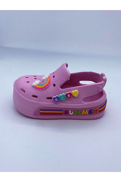 BURAK ALDAY SHOES Children's Extra Light Comfortable Pink Eva Sandals
