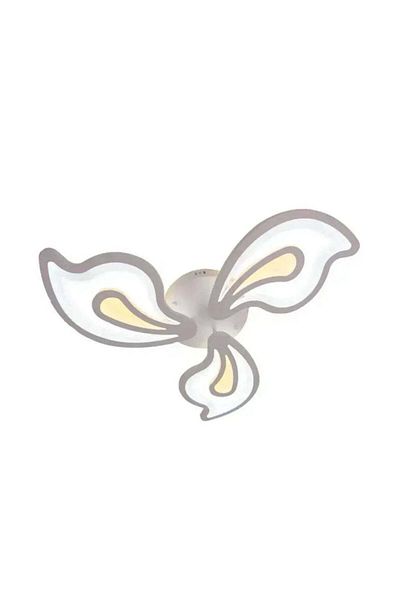 KORMAN TECHNIK LED Chandelier with Remote Control GLORIOSA 68W, 3 Petals, Cold/Warm/Neutral Light, Dimmable, White