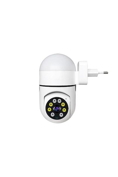 SOHO Camera Wi-Fi Interior 3MP, Plug and Play, Night Vision, Auto-Tracking, Audio Bidirectional, Alb