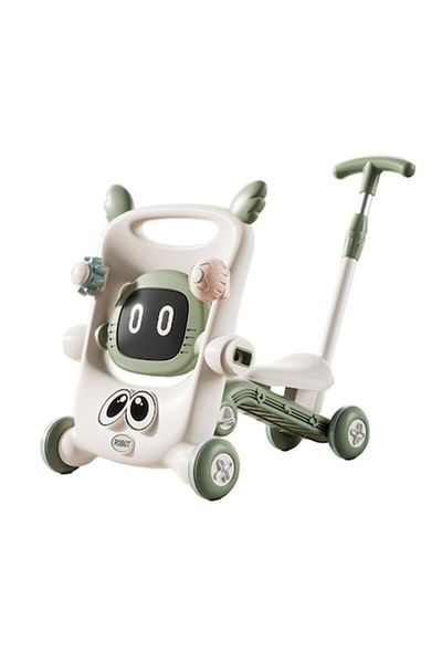 SOHO 8 in 1 Multifunctional Children's Walker, Scooter, Tricycle, Green