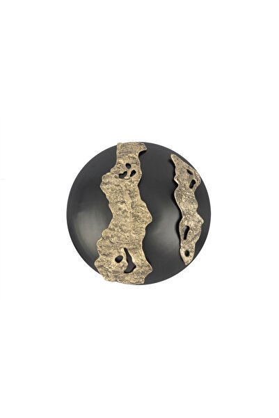 Mikasa Moor Siyah Gold Orta Boy Metal Duvar Dekoru 42cm