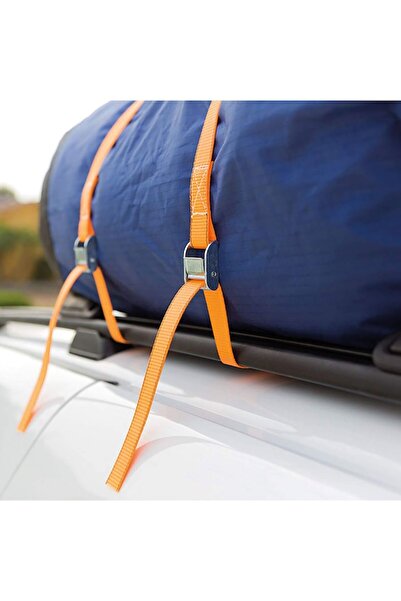 SOHO Chinga de Fixare cu Clichet Strap, Dimensiuni 3,5 m x 25 mm, Sarcina Maxima 200 kg, Portocaliu